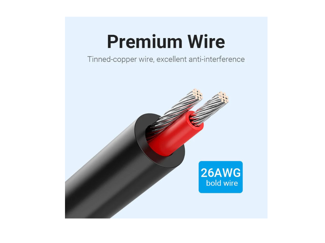 Buy Vention 3.5MM Male to 2-Male RCA Adapter Cable 1.5M in Qatar Buy Vention 3.5MM Male to 2-Male RCA Adapter Cable 1.5M in Qatar